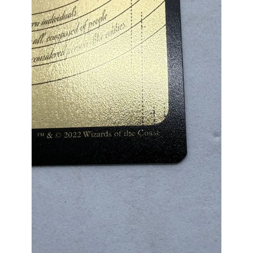 Secret Lair x MSCHF Blood Moon #366 Gold Foil Etched MTG Rare